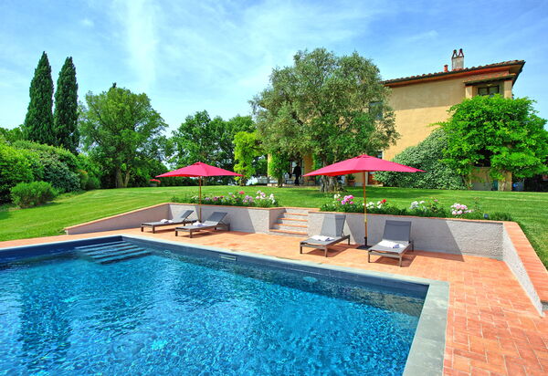 Villa Marliana: Building Exterior, Garden, Outdoor, Pool, Scenic View