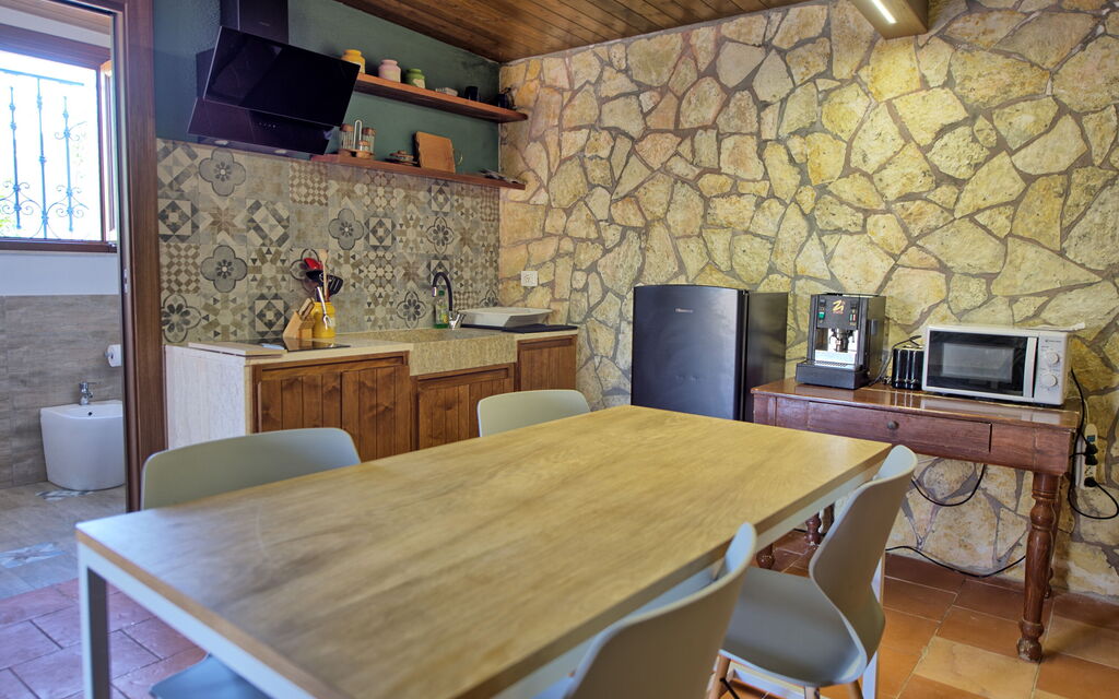 Villa Maraus: Cucina, Sala da pranzo