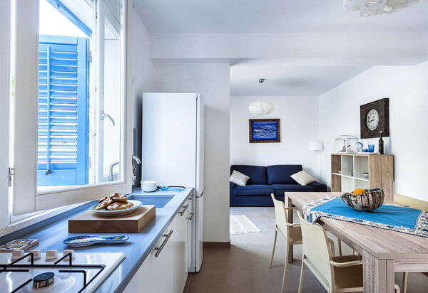 Lisca Bianca: Гостиная, Кухня