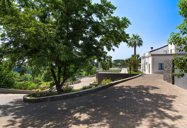 Villa Gianos: Außen, Draussen, Haupteingang