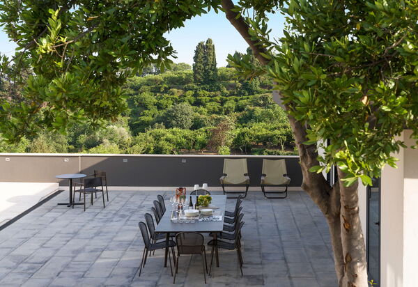 Villa Gianos: Außen, Draussen