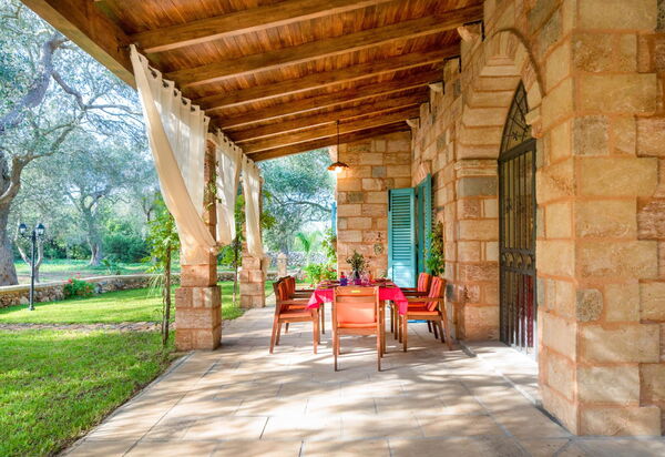 Villa Astrea: Außen, Balkon / Terrasse / Patio, Garten