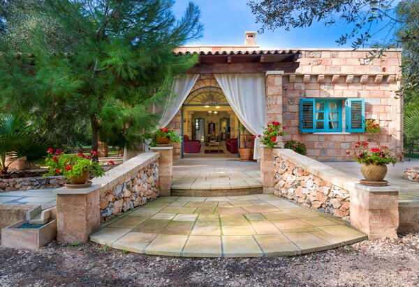 Villa Astrea: Außen, Balkon / Terrasse / Patio, Haupteingang