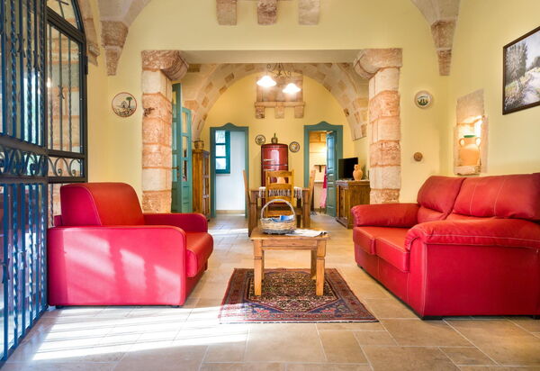 Villa Astrea: Wohnzimmer