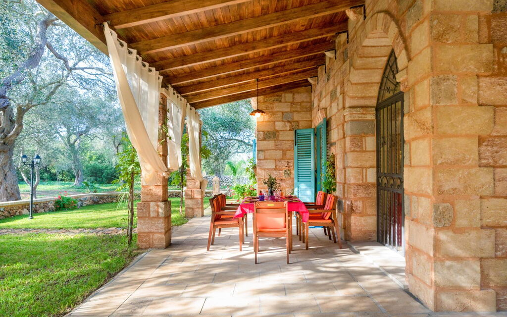Villa Astrea: Balkon / terras / patio, Buitenkanten, Tuin