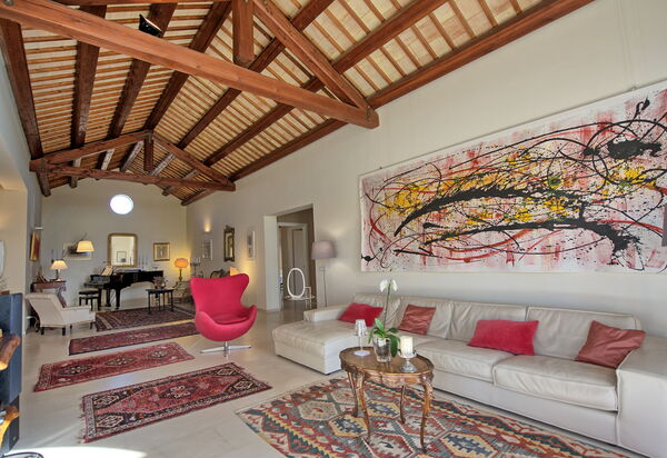 Villa Casale: Wohnzimmer