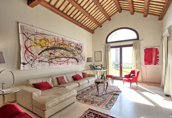 Villa Casale: Wohnzimmer