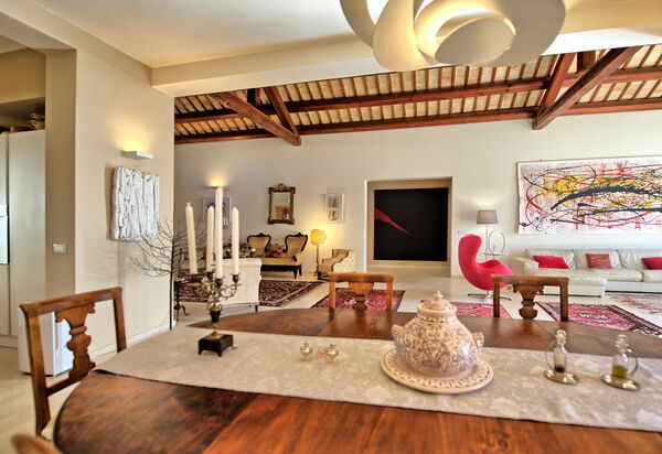 Villa Casale: Esszimmer