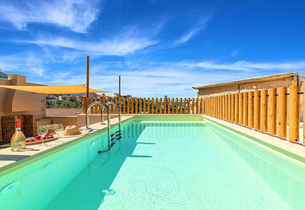 Villa Mirage: Building Exterior, Outdoor, Pool, Scenic View