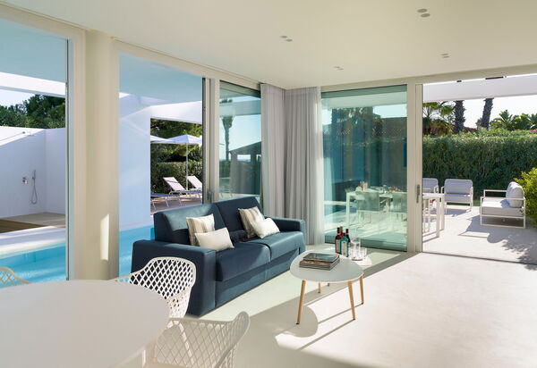 Villa Gadir: Wohnzimmer