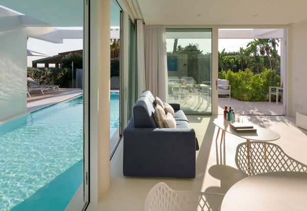 Villa Gadir: Wohnzimmer