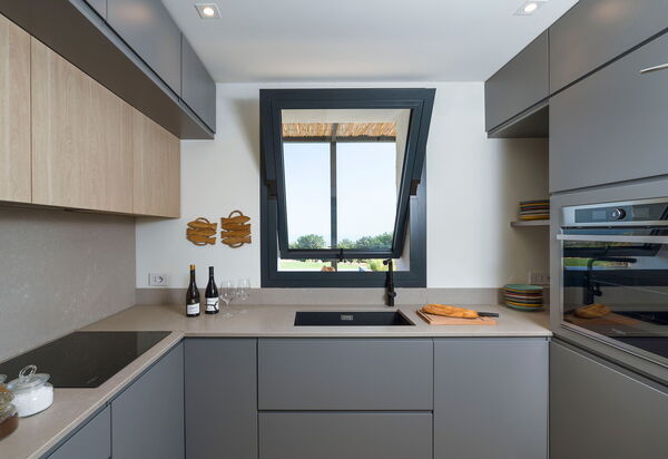 Villa Passo Salina: Küche