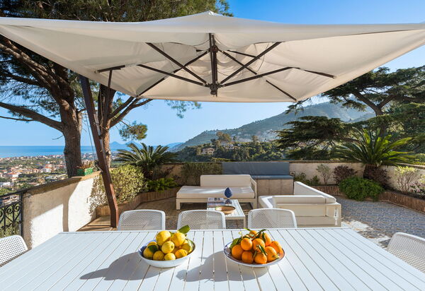Villa Giuffrè: Balcony / Terrace / Patio, Building Exterior, Outdoor, Scenic View