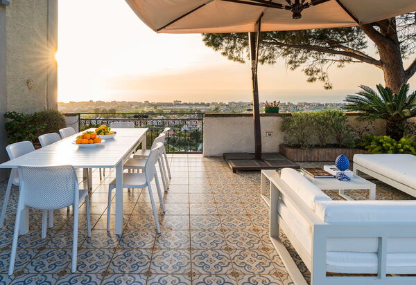 Villa Giuffrè: Balcony / Terrace / Patio, Building Exterior, Outdoor, Scenic View