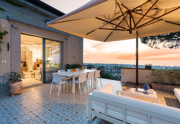 Villa Giuffrè: Balcony / Terrace / Patio, Building Exterior, Outdoor, Scenic View