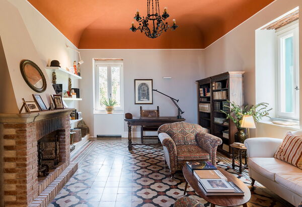 Villa Giuffrè: Living Room