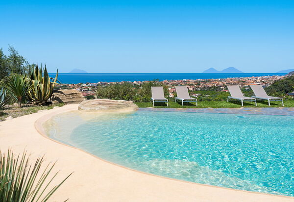 Villa Giuffrè: Building Exterior, Outdoor, Pool, Scenic View