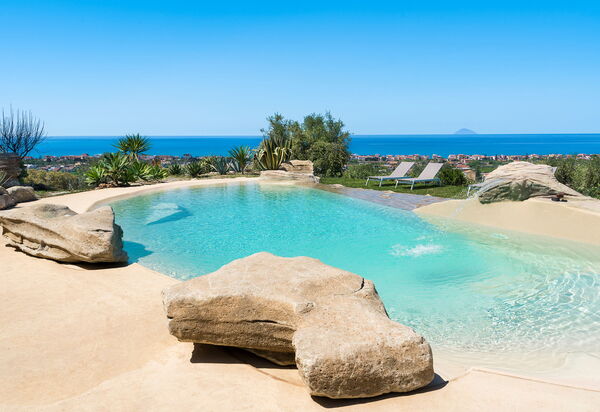 Villa Giuffrè: Building Exterior, Outdoor, Pool, Scenic View