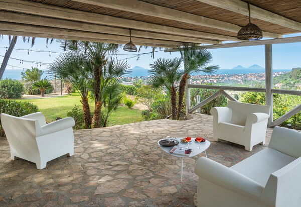 Villa Giuffrè: Balcony / Terrace / Patio, Building Exterior, Outdoor, Scenic View