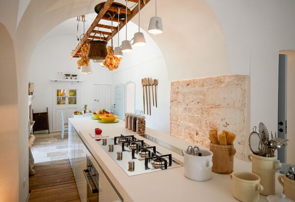 Masseria Lamacerase: Küche