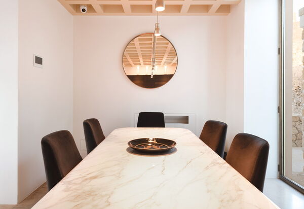 Villa Il Faro: Кухня, Столовая