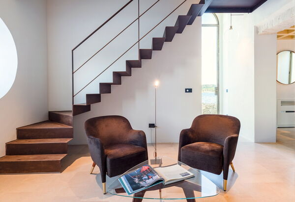 Villa Il Faro: Гостиная