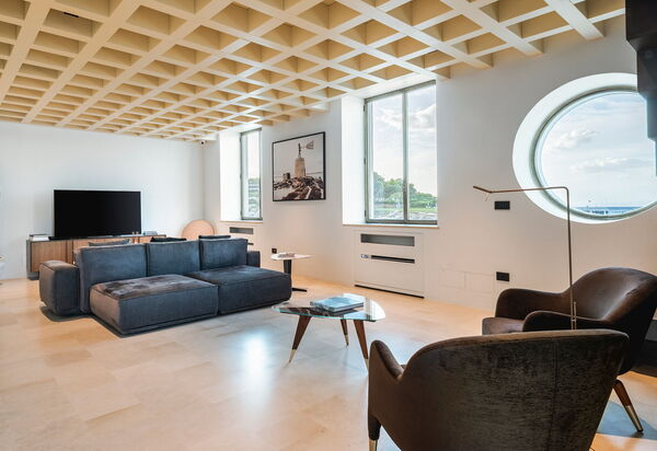 Villa Il Faro: Гостиная