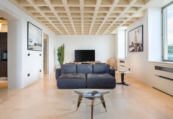 Villa Il Faro: Гостиная