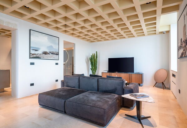 Villa Il Faro: Гостиная