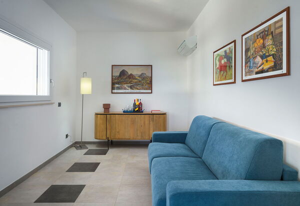 Villa Giglio Di Mare: Wohnzimmer