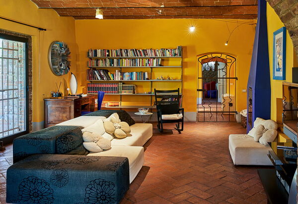 Villa Colle Di Sotto: Гостиная