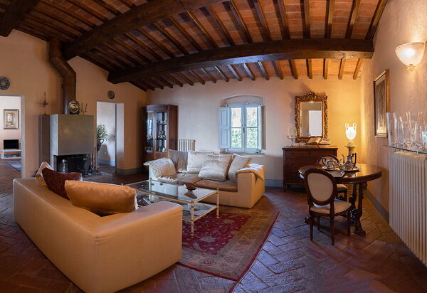 Villa Colle Di Sotto: Гостиная