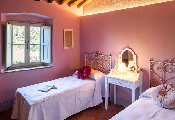 Villa Colle Di Sotto: Спальня