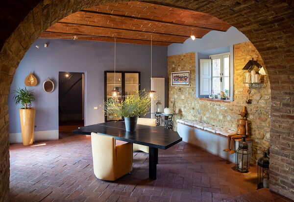 Villa Colle Di Sotto: Гостиная