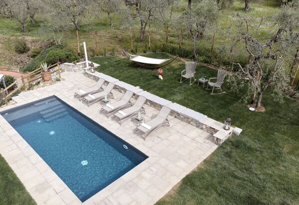 Villa Colle Di Sotto: бассейн, Открытый, Экстерьеры