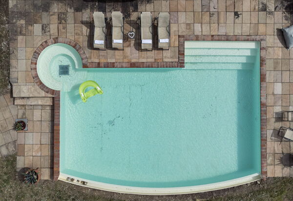 Cottage Colle Di Sotto: bassin, Extérieur, Extérieurs