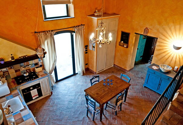 Cottage Colle Di Sotto: Cuisine, Salle à manger