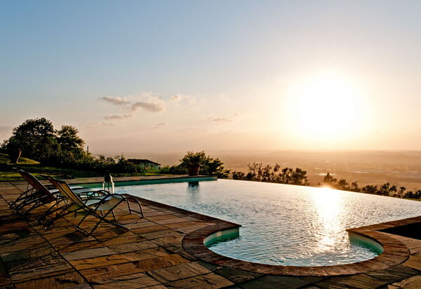 Cottage Colle Di Sotto: bassin, Extérieur, Extérieurs