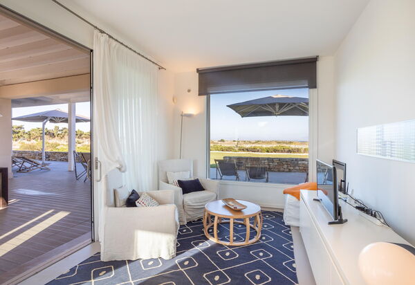 Villa Partenope: Wohnzimmer