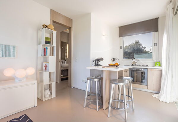 Villa Partenope: Wohnzimmer