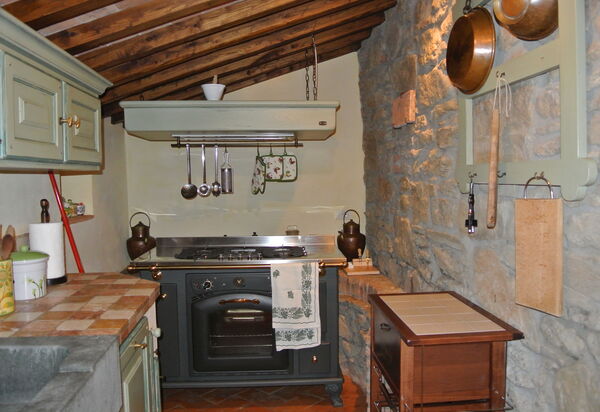 Casale Della Torre: Küche