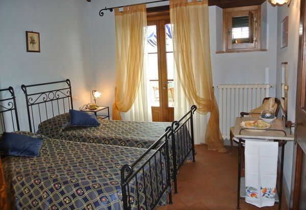 Casale Della Torre: Schlafzimmer