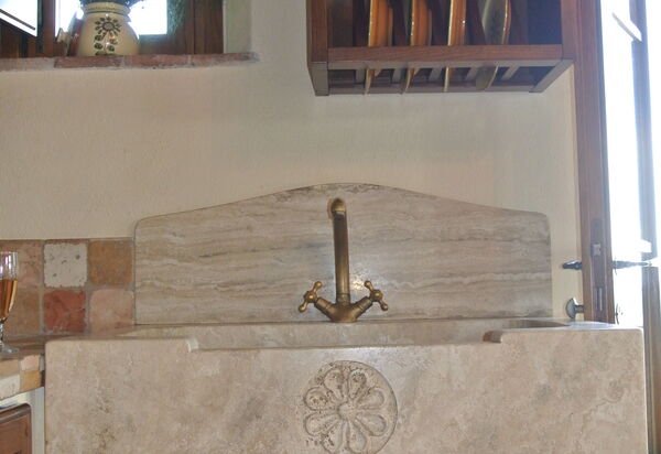 Casale Della Torre: Küche