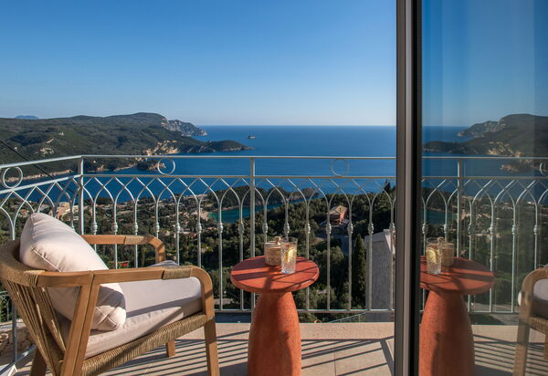 Villa Thea Mare Levantes: Balcony / Terrace / Patio, Scenic View
