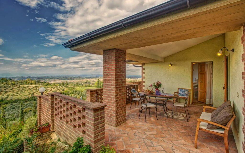 Leccino: Balkong / terrass / uteplats, Exteriör, Utomhus, Visningar