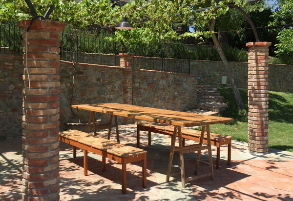 Le Fornaci: Балкон / Терраса / Патио, Открытый, Сад, Экстерьеры