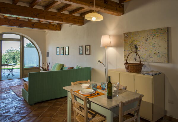 Le Fornaci: Столовая