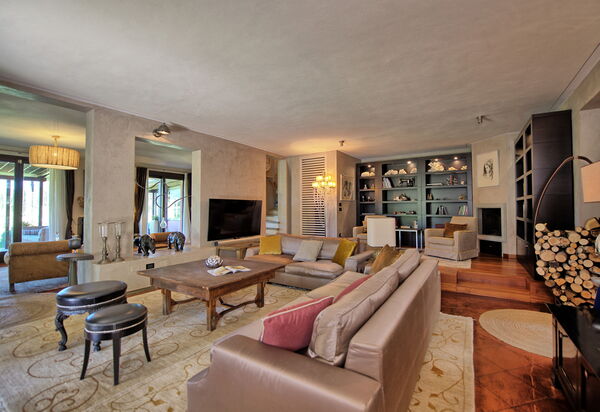 Villa Barbarella: Гостиная