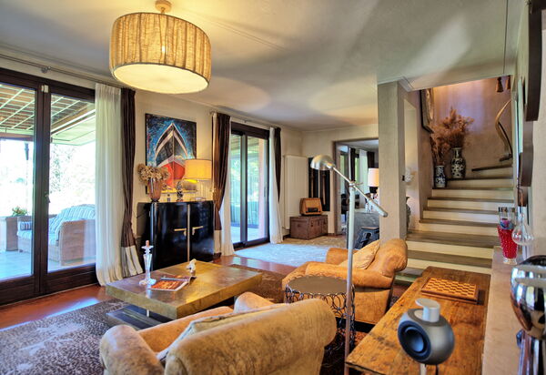 Villa Barbarella: Гостиная