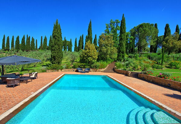 Villa Barbarella: бассейн, Открытый, Сад